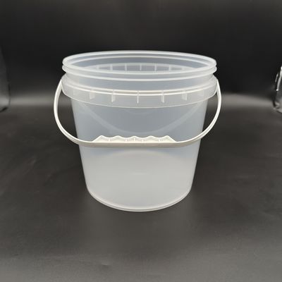 1L-25L Прозрачные пластиковые контейнеры для ведра с крышкой, устойчивой к напряжению