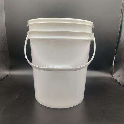 Пищевая категория 18L 1 галлон пластиковая ведра с рукояткой