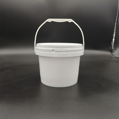 OEM белые ведра для хранения с крышками 1L 2L 3L 5L 10L 18L 20L 25L