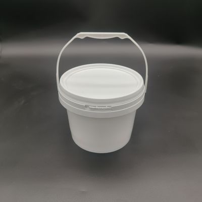 OEM белые ведра для хранения с крышками 1L 2L 3L 5L 10L 18L 20L 25L