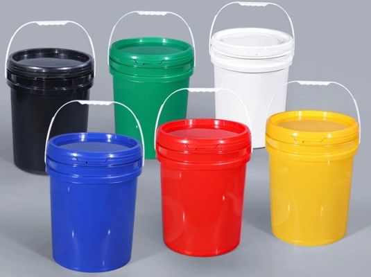 Без BPA 5 галлонов пластиковые ведра высота 14,5 дюйма устойчивые к УФ