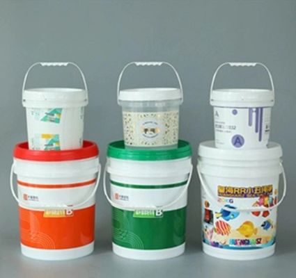 1-25L вместимость круглый пластиковый удобрение ведро с крышкой