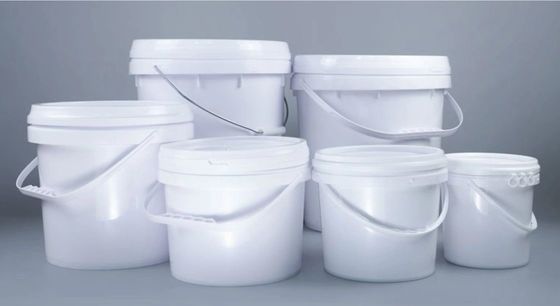 Большие пластиковые ведра для игрушек с крышкой и ручками, устойчивыми к коррозии